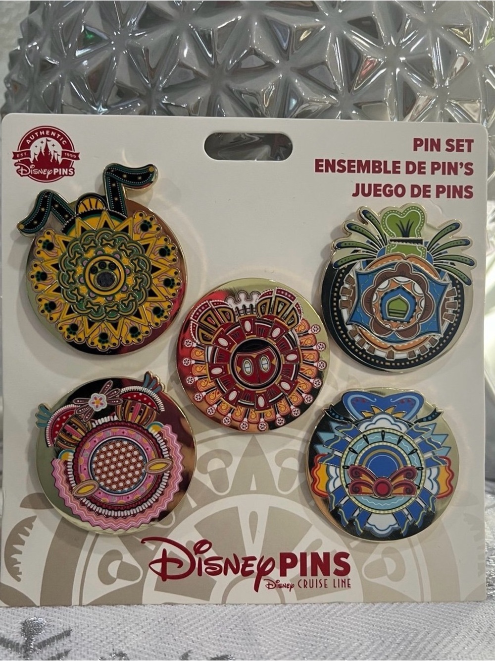 Disney Cruise Line Junkanoo Lookout Cay Booster Pin Set